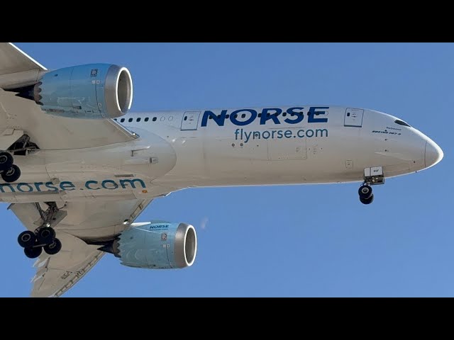 Norse UK  Boeing 787-9 Dreamliner London (LGW) To Las Vegas (LAS) G-CKOF