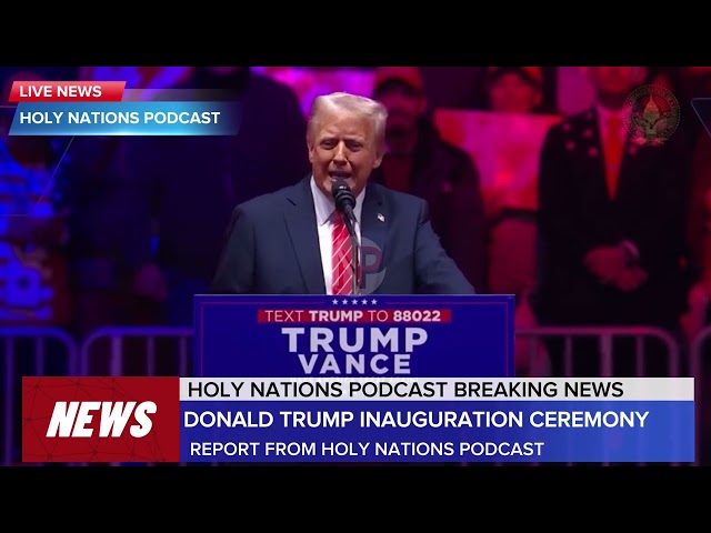 Trump LIVE | Donald Trump's Grand Inauguration Ceremony | Trump Speech Live | Trump’s MAGA Rally