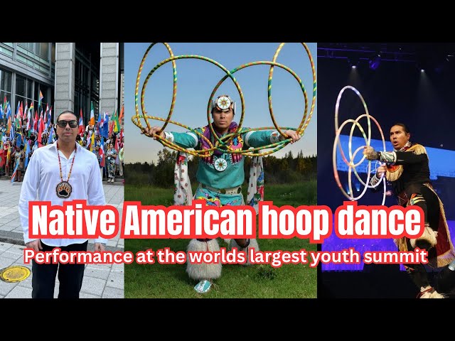 This was my biggest hoop dance performance ever! #culture #indigenous #dance #nativeamerican