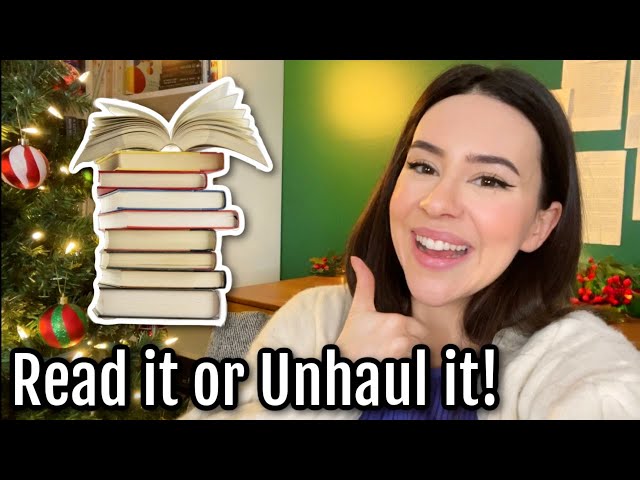 Let's get rid of some books!! || Read it or Unhaul it Reading Vlog