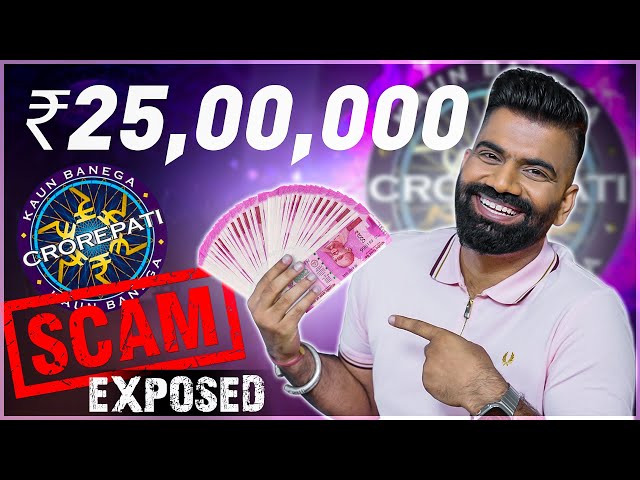 KBC Lottery SCAM Exposed Ft. Mr. Akash Verma😂🔥🔥🔥