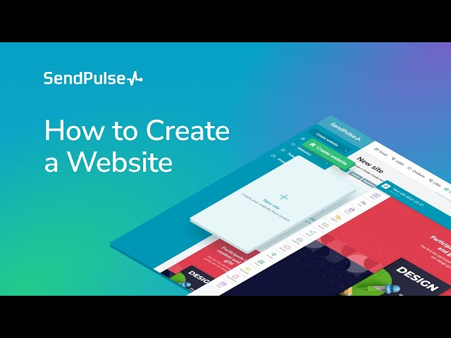 How to Create a Website with SendPulse