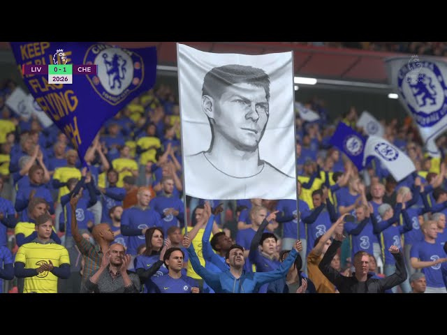 Steven Gerrard flag in the Chelsea end??? FIFA 22