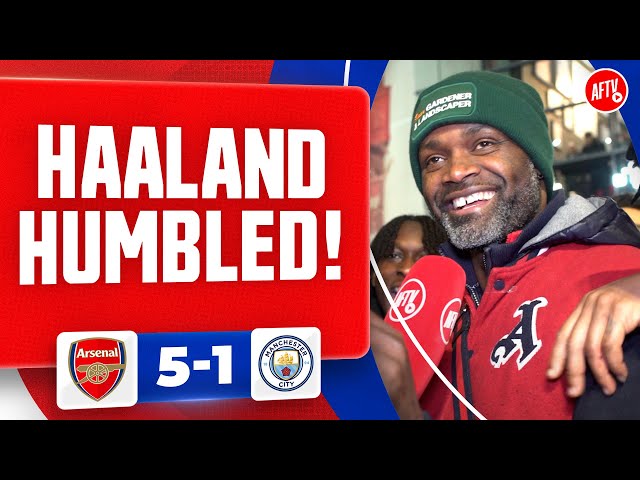 Haaland Humbled! (Yardman) | Arsenal 5-1 Manchester City