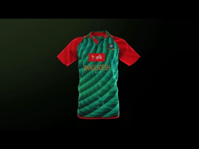 Bangladesh Cricket Jersey Simulation