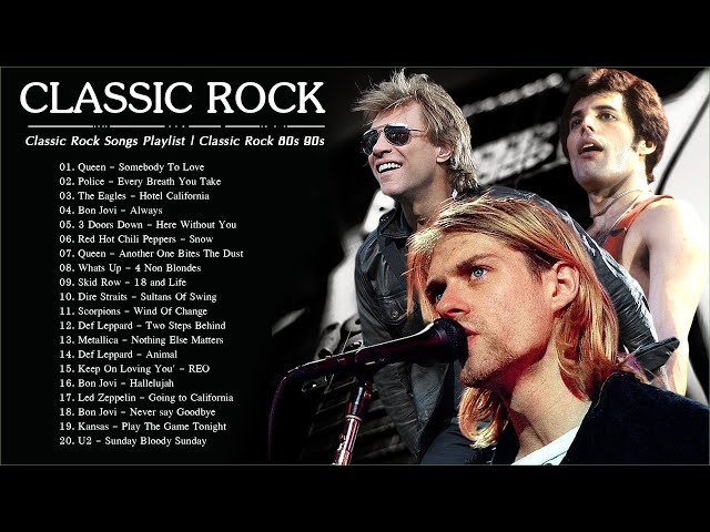 Classic Rock Songs 80s 90s | Best Classic Rock Songs Of All Time | Eternal Rock Music