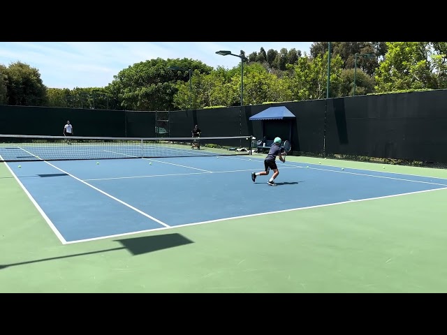 ethan drop shots @patrickmouratoglou_official Patrick Mouratoglou