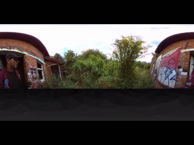 Urban Exploring Belgium, Doel Ghost Town 360 Degrees