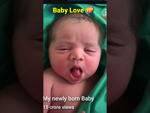 My new born baby 🥰❤️ #shorts #shortsfeed #shortvideo #short #subscribe #baby #cute