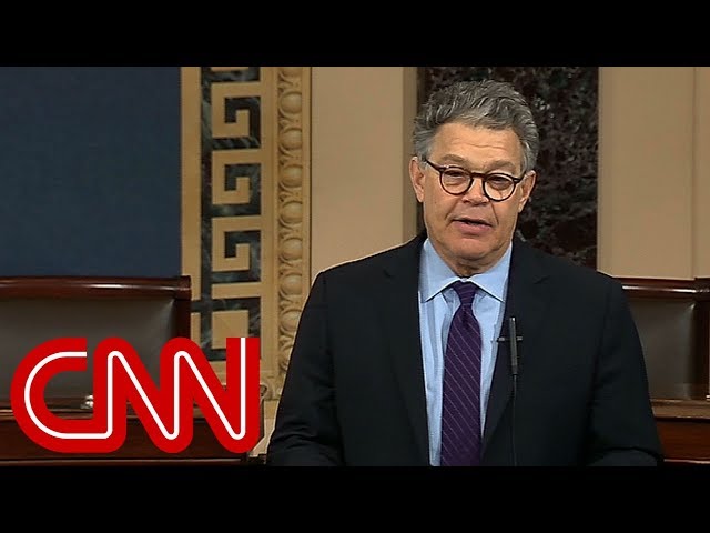 Al Franken says he will resign from the Senate