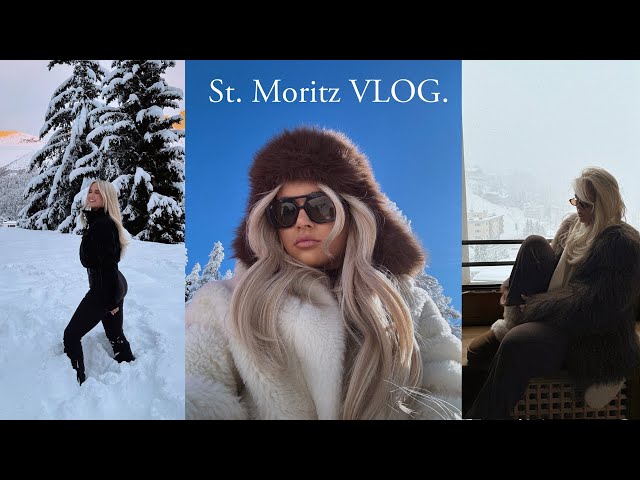 ST. MORITZ VLOG & CATCH UP | MOLLYMAE