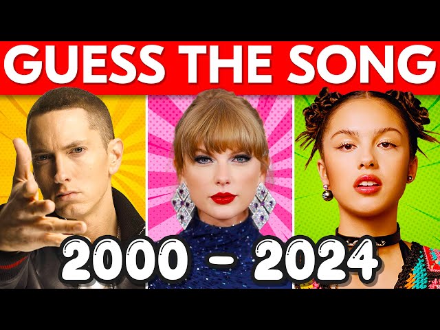 Guess the Song 🎤 | Most Popular Songs 2000-2024 | 🎶 Music Quiz