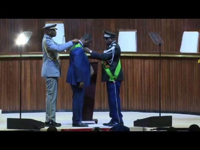 Senegalese President Macky Sall sworn in for second term