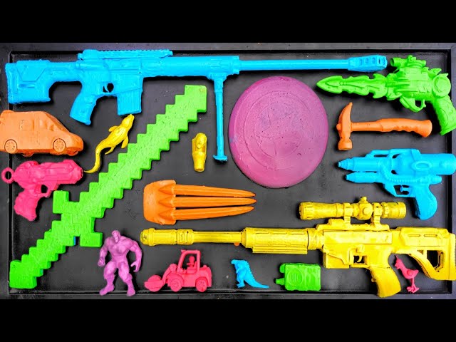 Membersihkan Nerf Ak47, Assault Rifle, Shotgun, Sniper Rifle, Glock Pistol, M16, Nerf gun