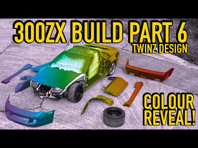 300ZX TWINZ DESIGN PART 6 COLOUR REVEAL!