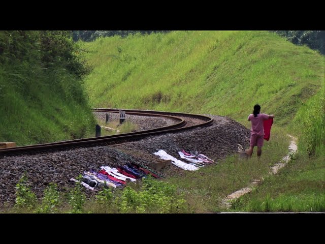 Girl On The Railroad