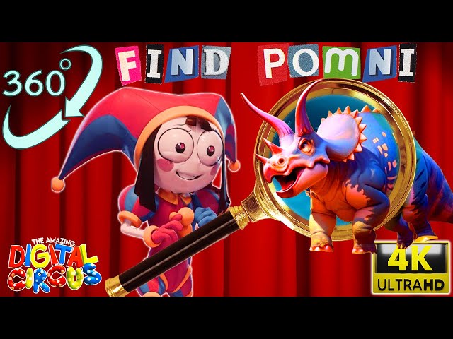 Uncover the Mysteries of Pomni Digital Circus in this Interactive 360 Horror Game 🎪👾