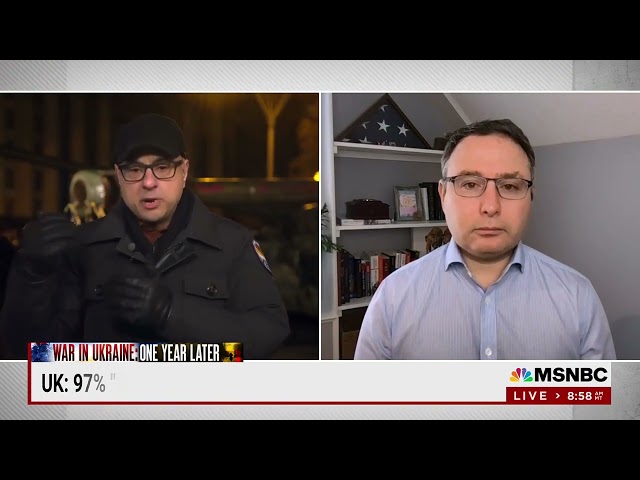 LTC(Ret.) Alexander Vindman on with Ali Velshi on MSNBC to Discuss Ukraine - 2.18.23