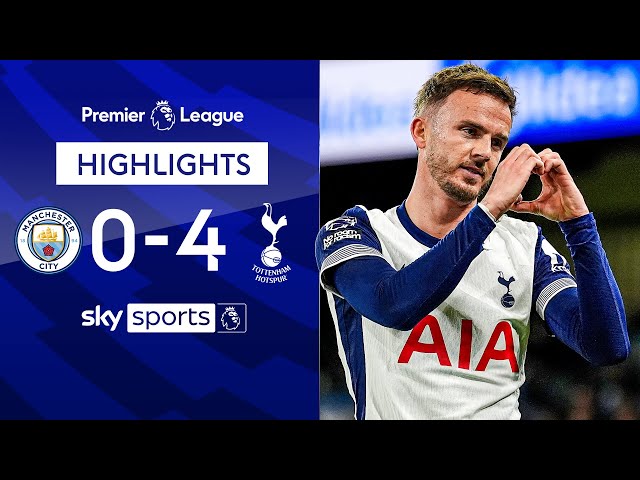 Spurs STUN Man City in sensational win at the Etihad 😲 | Man City 0-4 Tottenham | EPL Highlights