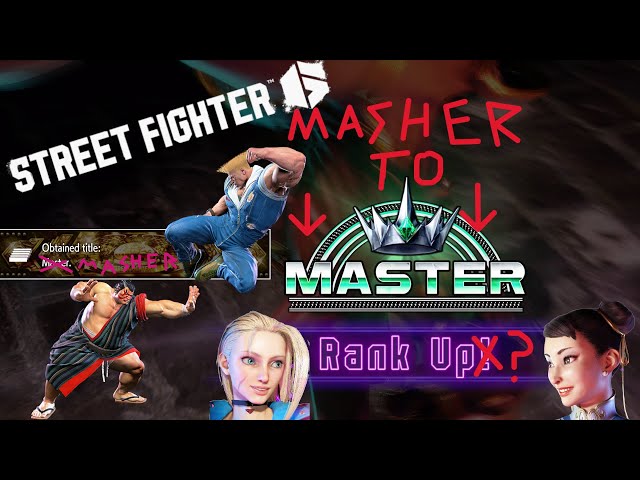 SF6 ▰ 🚨MASHER to MASTER🚨 ▰ DAY 18: Rank or Spanked?  ft/ Guile  - Rank and Customs w/ The Club