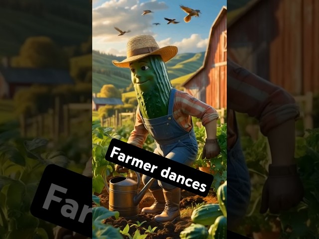 Vegetable as Farmers: Dance Battle