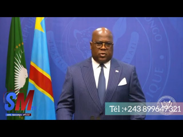 63 ANS DEPUIS L'INDÉPENDANCE DE LA RDC LE PRÉSIDENT FÉLIX TSHISEKEDI S'ADRESSE A LA NATION