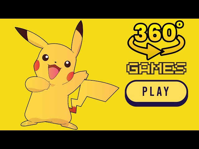 Finding PIKACHU Pokemon in 360° Video