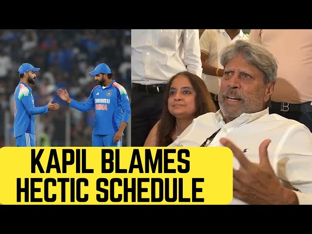 Kapil Dev: Playing 10 months a year will lead to more injuries |Sports Today