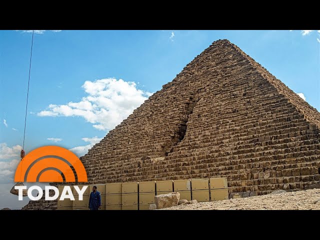 Restoration of ancient pyramid in Egypt draws fierce backlash