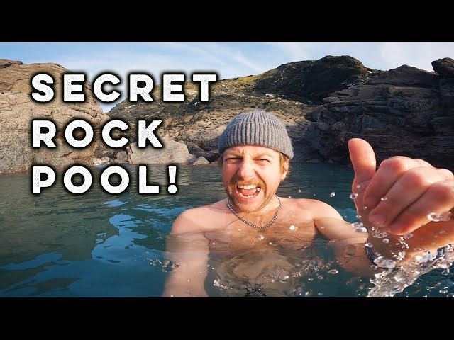 I Found a Secret Rock Pool in Cornwall… But The Waves Were Sketchy!