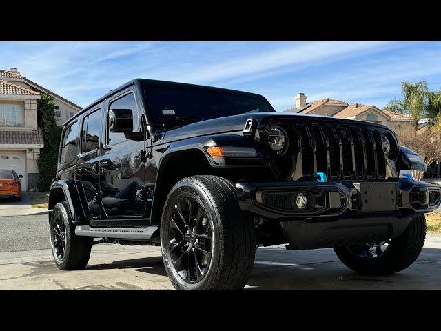 Detailing My 21’ Jeep Wrangler High Altitude 4xe