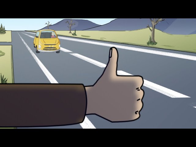 Hitchhiking True Horror Story Animated