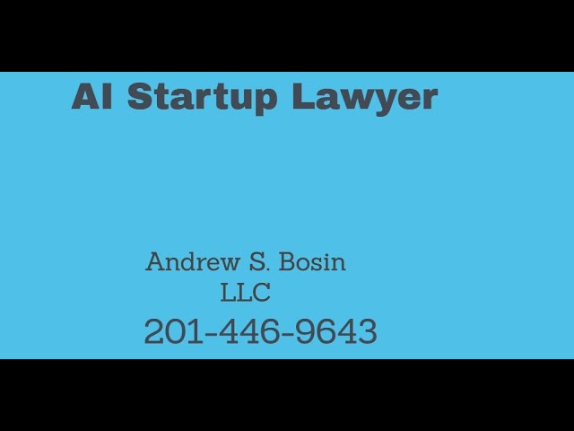 Best Artificial Intelligence (AI) Lawyer For Startup Companies All Over The US