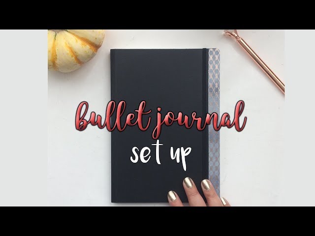 My Bullet Journal set up