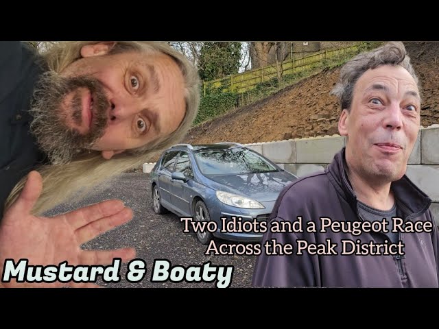 Two Idiots and a Peugeot in a Wonky Wheeled Race Across the Peak District