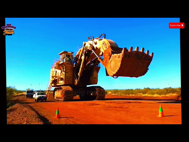 Bucyrus RH400 Excavator – The World’s Most Powerful Mining Machine in Action!