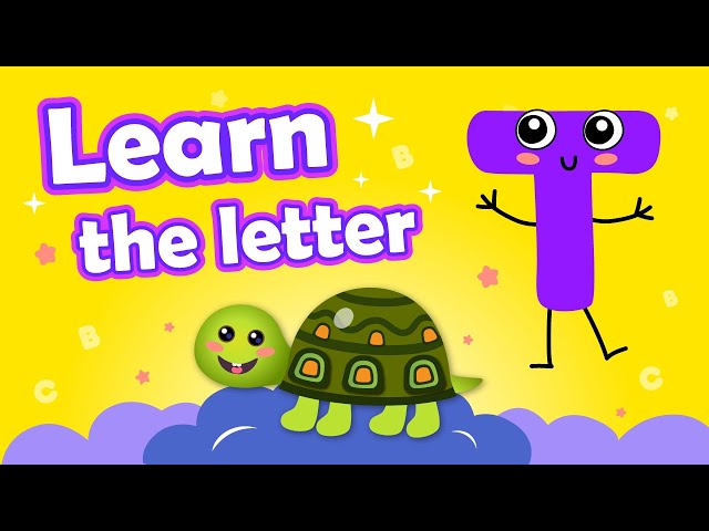 Learn the letter "T" with Bini Bambini