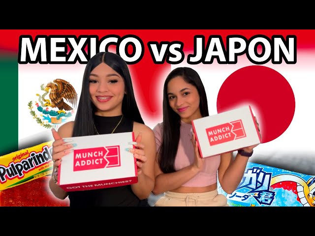 Probando Snacks de JAPÓN y MÈXICO: ¿Cual Gana? | @Ashlyygalvan