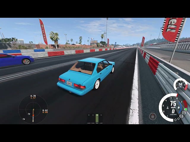 BeamNG.Drive- 4cyl vs 6cyl vs 8cyl Drag Races