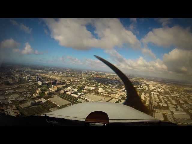 Introductory flight 02-12-2012 Sunrise Aviation Orange County, CA KSNA