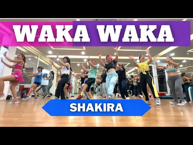 Waka Waka DANCE WORKOUT #danceworkout #cardiodance #zumbadance #shakira #dietdance