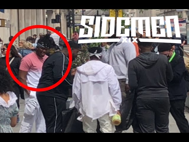 KSI and Tobi Spotted Sidemen Filming in London