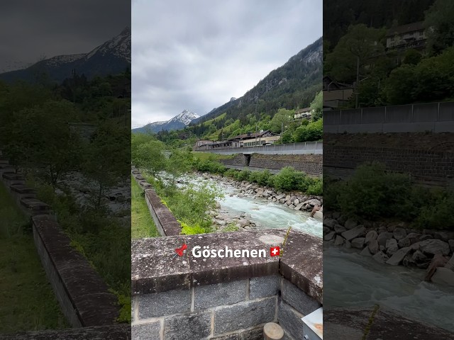 Reuss river in Göschenen, Switzerland 🇨🇭