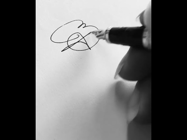 Learn special signatures using “Brysen”🖋️#creativesignature #handwriting #signaturestyle #diy #art