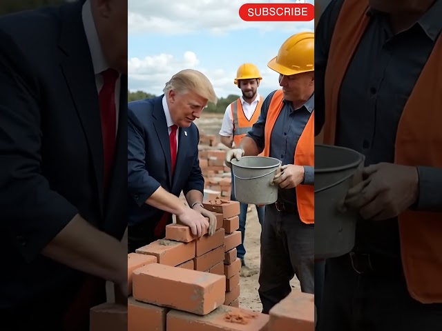 Trump working at site | ai generated video | ai funny video | ai world leaders  #ai #trump