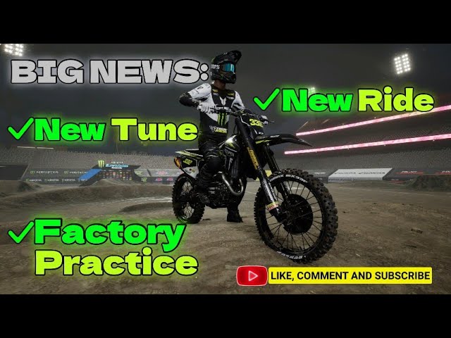 Big News: New Ride, New Tune, & Factory Practice - MX vs ATV Legends