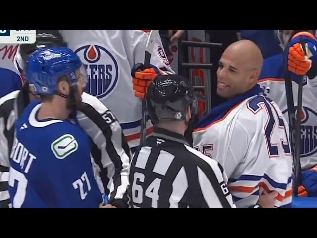 Darnell Nurse Takes a Run at Kiefer Sherwood