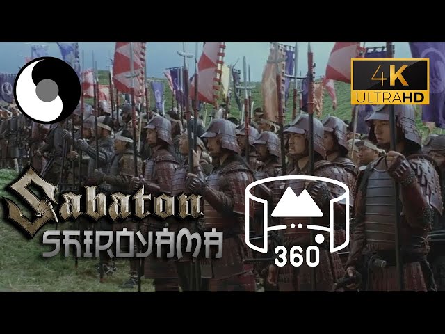 Sabaton | Shiroyama (360 & VR 4K Video)