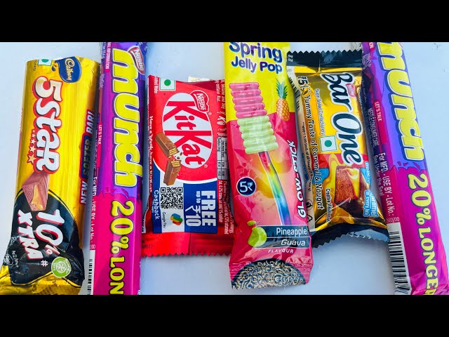 Satisfying asmr video chocolates 🍫 and Spring Jelly pop 🍬unboxing 👍#longplay#viralvideo#tastyfood