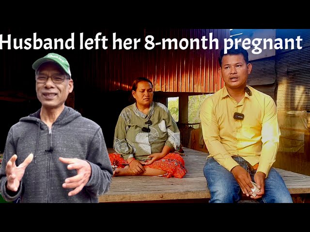 #14 Her husband left since 3-month Pregnant | Poverty life of 8-month pregnancy woman